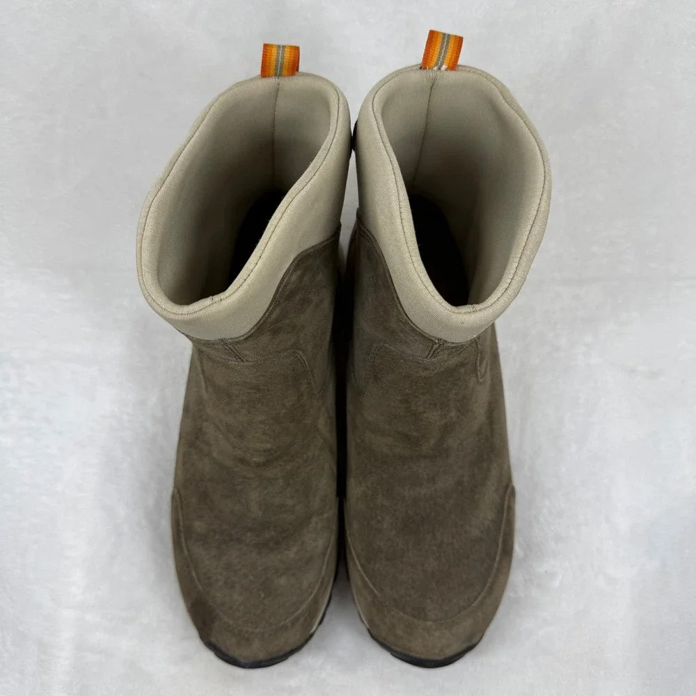 Merrell Aurora Waterproof Winter Boots Womens 9‎ Brown Suede Thinsulate Polartec